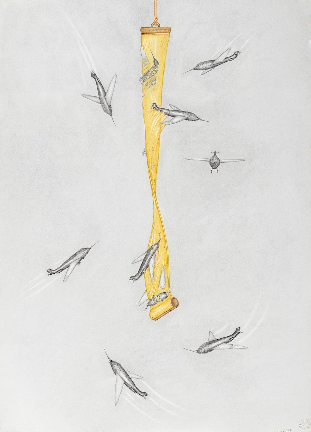 Fliegenpapier