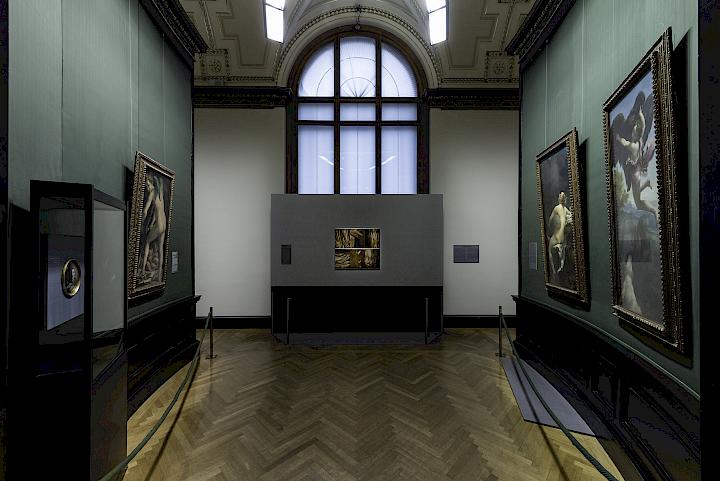 Exhibition view. The Shape of Time. Kunsthistorisches Museum, Vienna