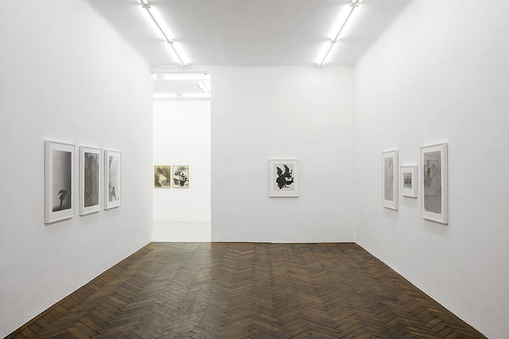 Birgit Jürgenssen. Installationsansicht. Galerie Hubert Winter