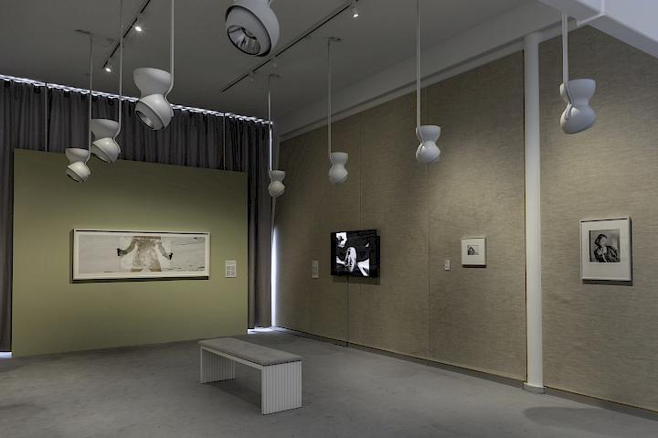 Installation view, Places To Dream,ammlung Louisiana Museum of Modern Art / Sammlung Kunsten Museum of Modern Art Aalborg, Photo: Niels Fabæk