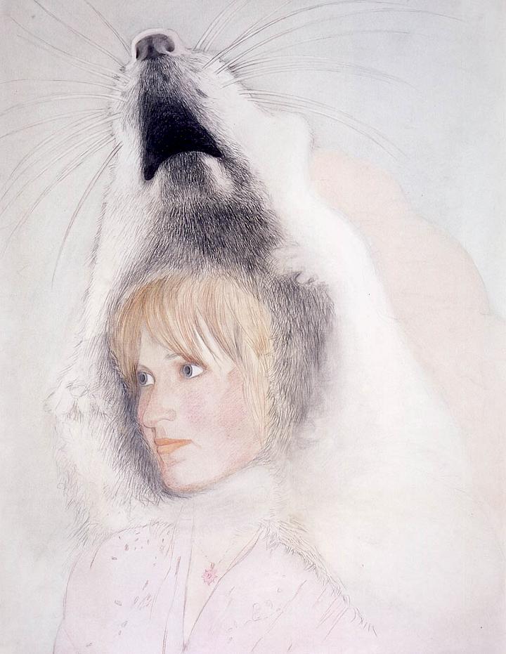 BIrgit Jürgenssen, Untitled, 1977/78, pencil, colored pencil on paper, 87 x 65.5 cm (Estate No.. z182).